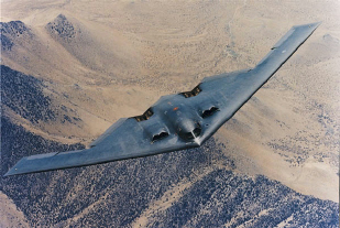 B-2 "Spirit" Bomber in flight