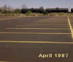 Completed Parking lot at Lamar 4-97